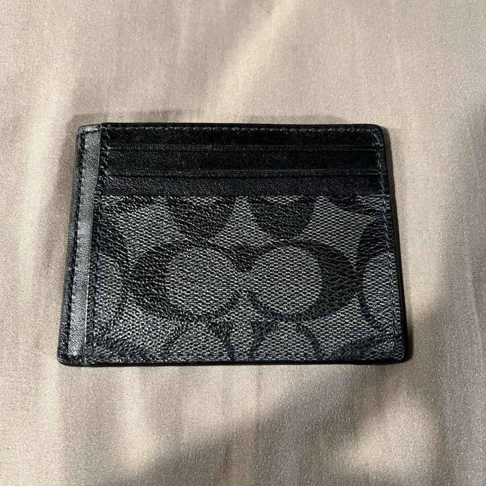 Coach card holder